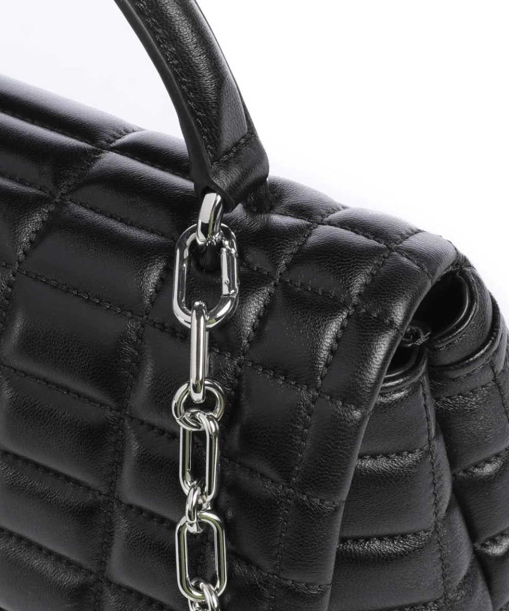 Tribeca Medium Handtasche Lammleder schwarz