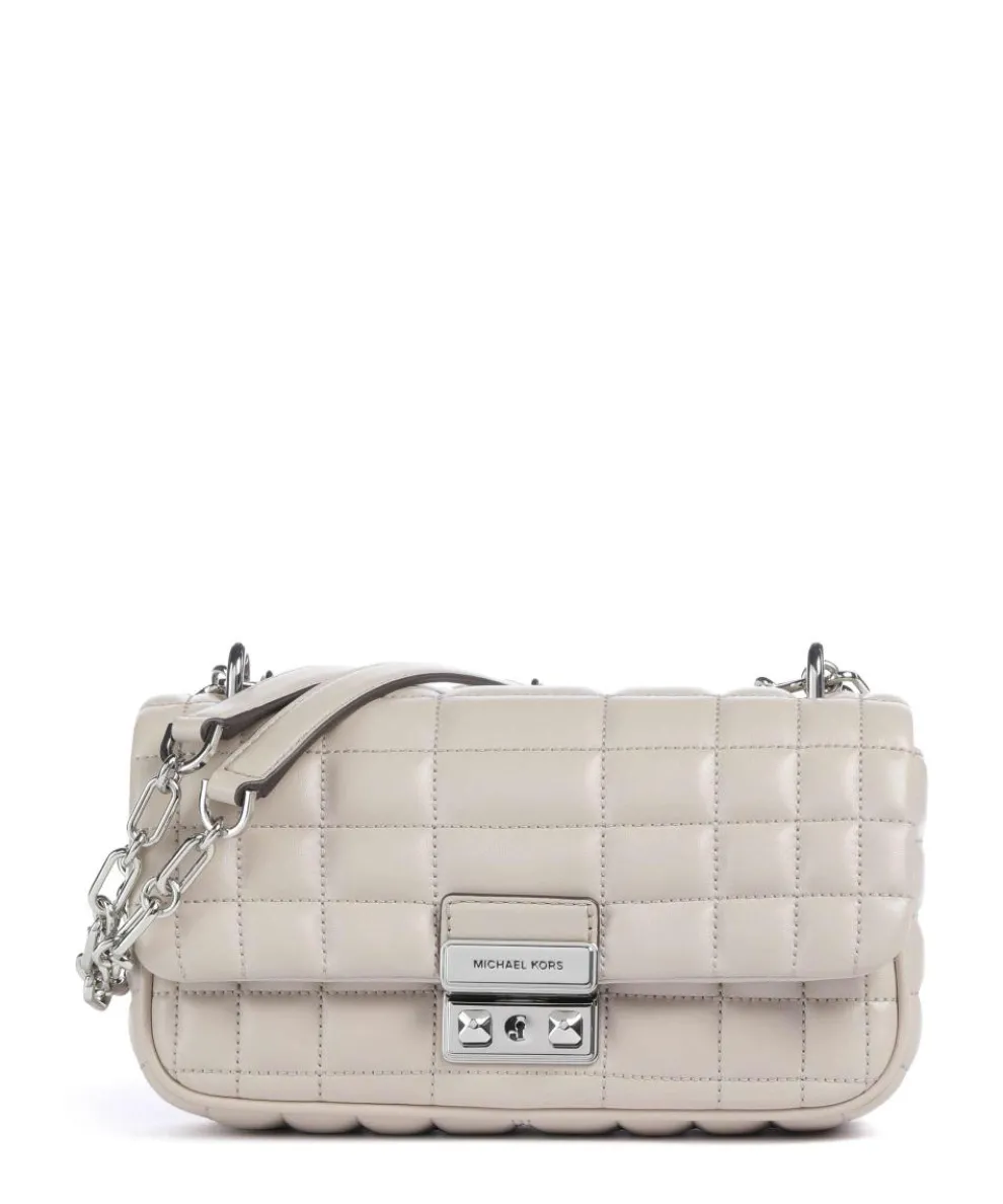 Tribeca Small Schultertasche Lammleder sand