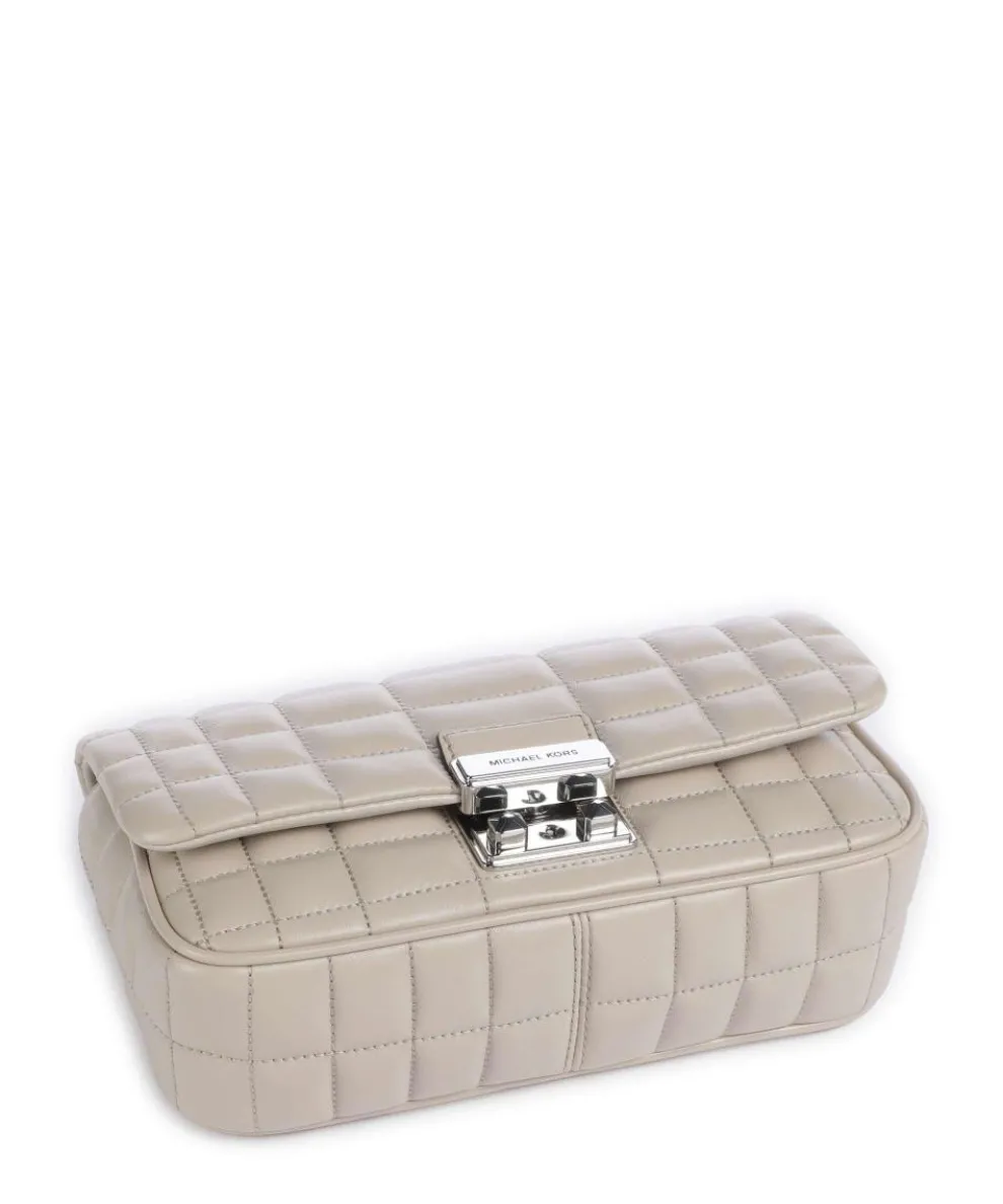 Tribeca Small Schultertasche Lammleder sand