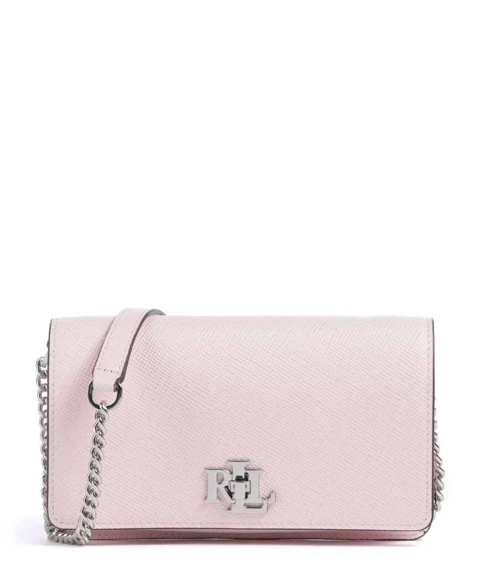 Trnlk Umhängetasche Saffiano-Rindsleder rosa