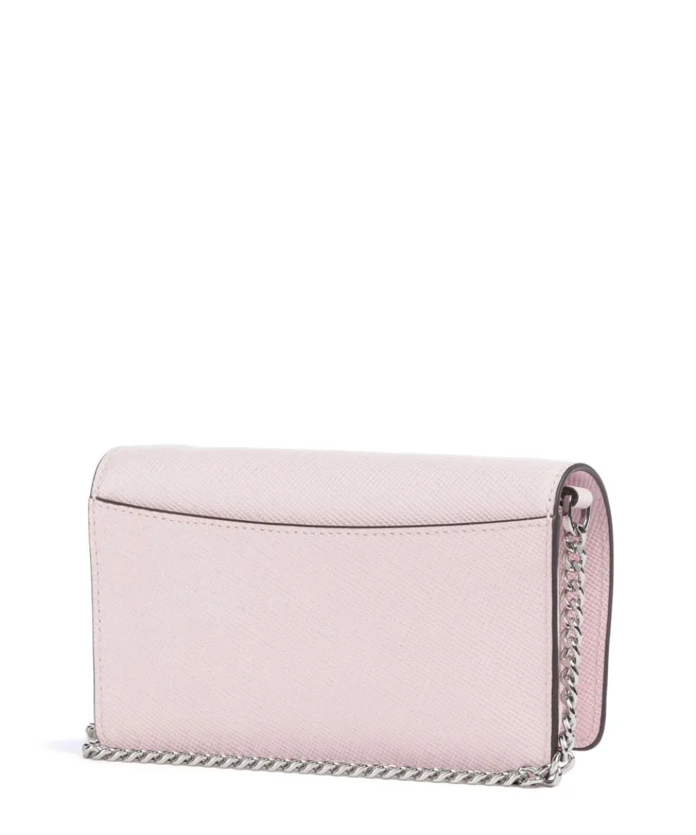 Trnlk Umhängetasche Saffiano-Rindsleder rosa