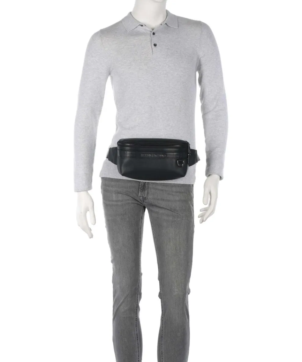 Tulum Gürteltasche Lederimitat schwarz