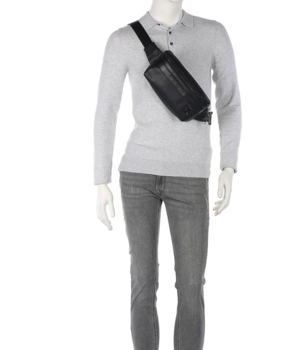 Tulum Gürteltasche Lederimitat schwarz