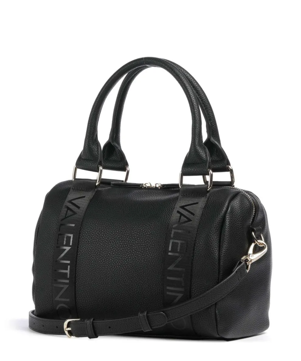 Twig Re Handtasche Lederimitat schwarz