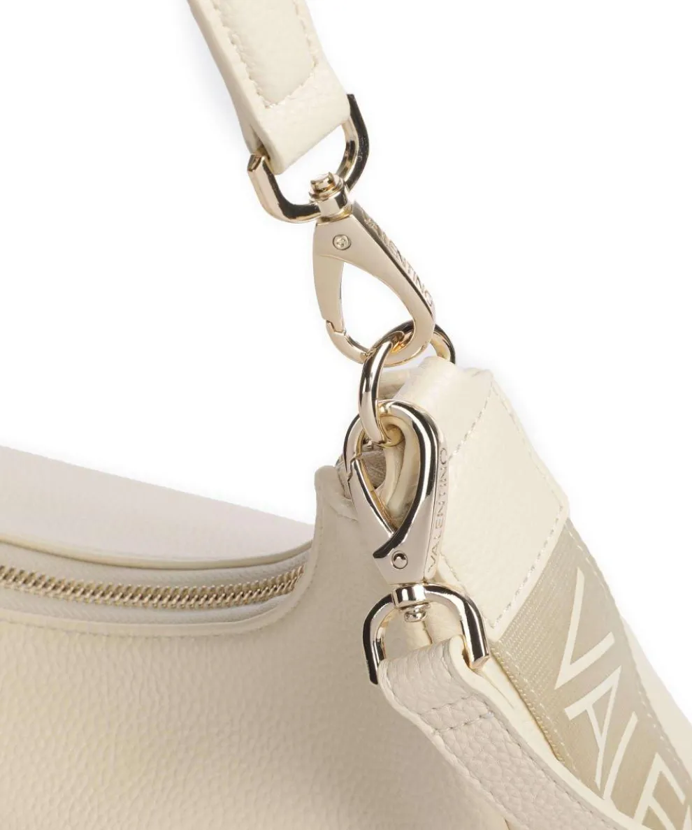 Twig Re Schultertasche Lederimitat creme