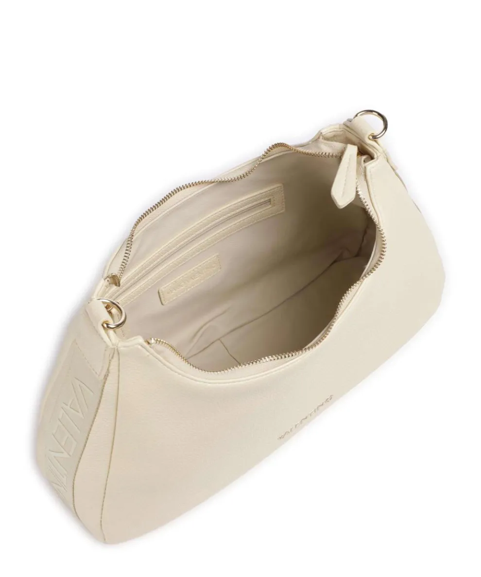 Twig Re Schultertasche Lederimitat creme