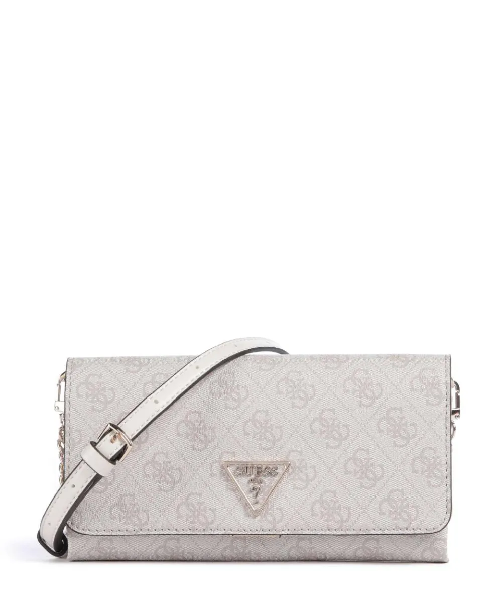 Noelle 4G Basique Logo Geldbörse Lederimitat elfenbein