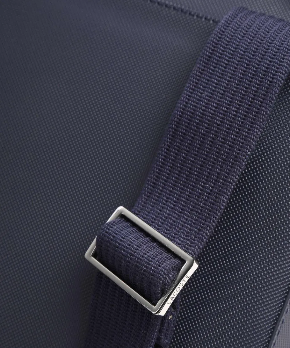 Mens Classic Umhängetasche Lederimitat navy