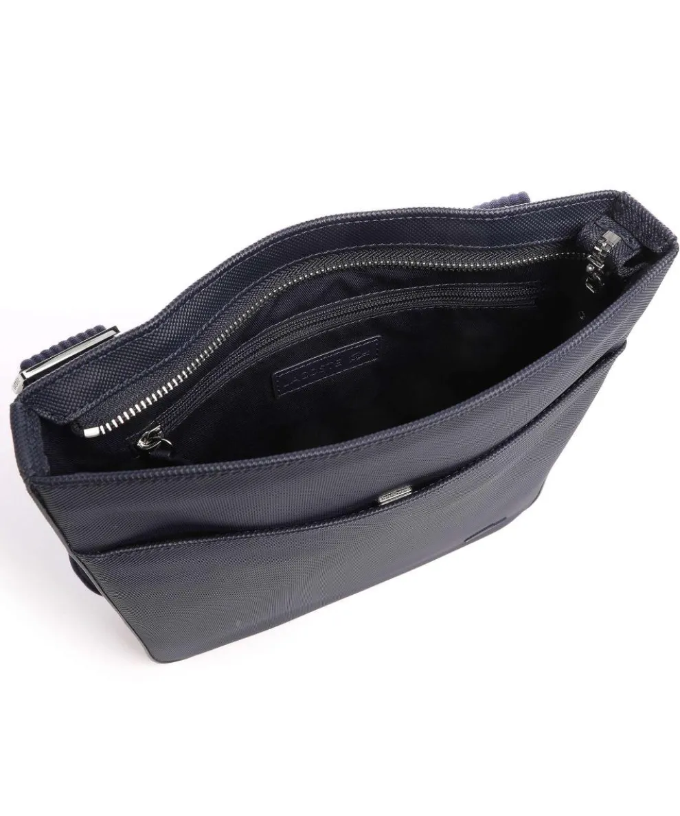 Mens Classic Umhängetasche Lederimitat navy