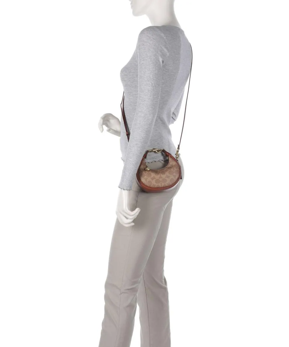 Jonie Umhängetasche Canvas braun/beige