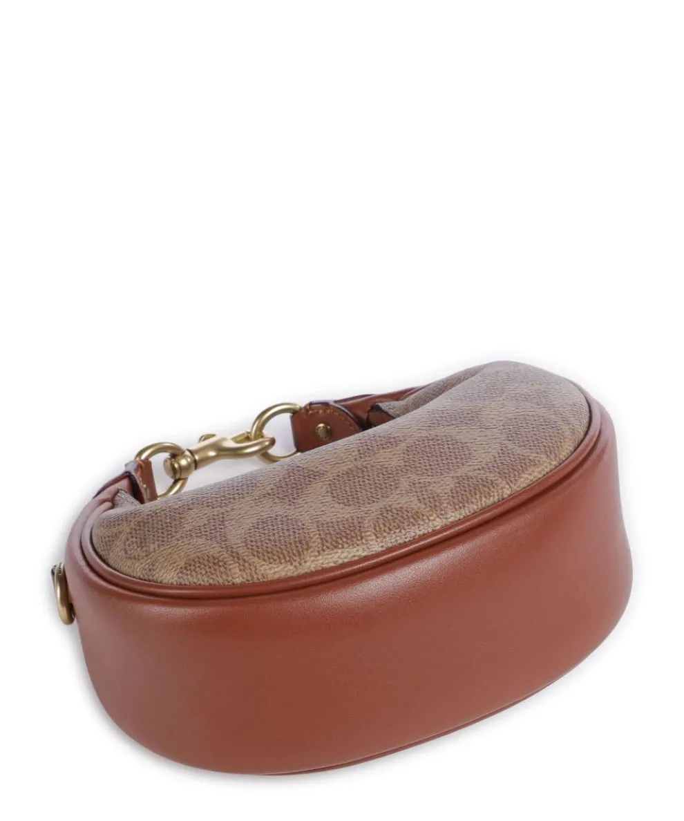 Jonie Umhängetasche Canvas braun/beige