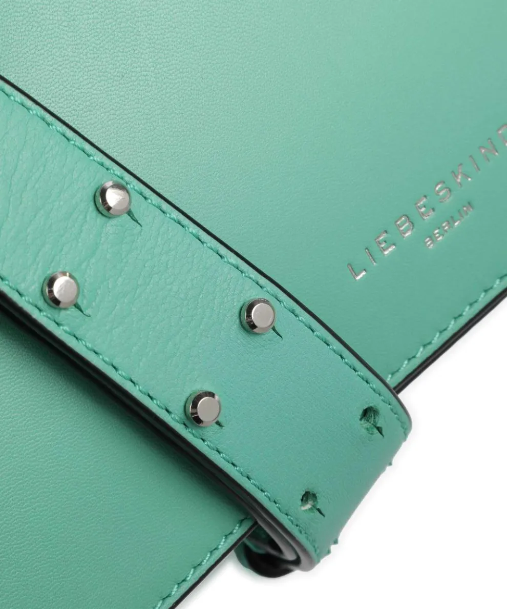 Hilla Kodiaq Sheep S Umhängetasche Lammleder grün