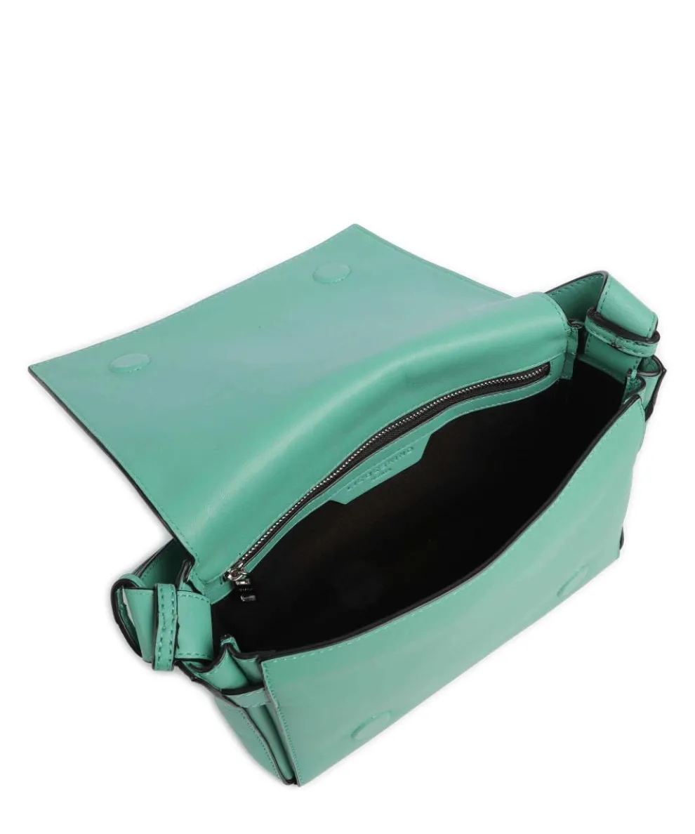 Hilla Kodiaq Sheep S Umhängetasche Lammleder grün