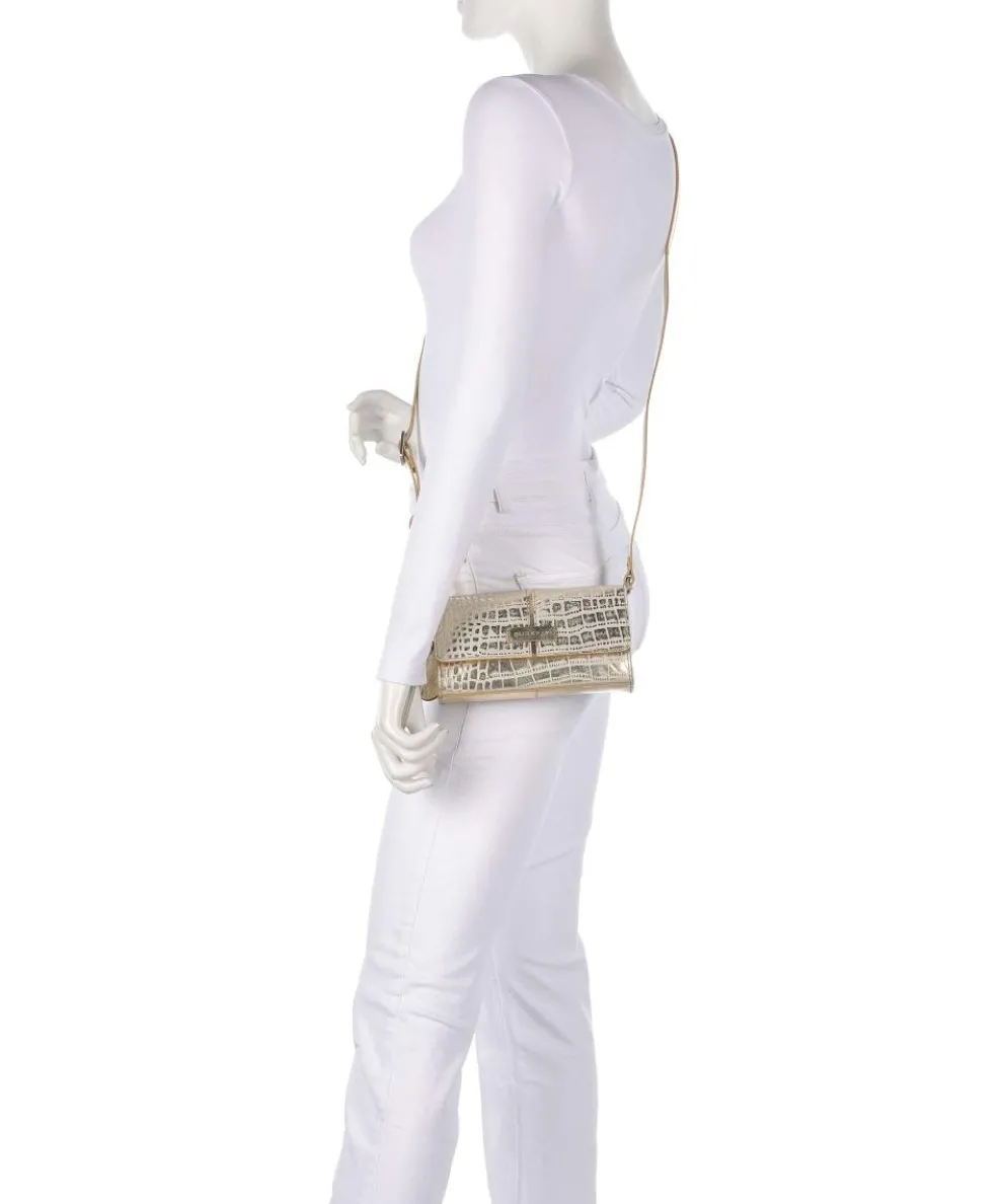 Cool Colbie Umhängetasche geprägtes Leder gold