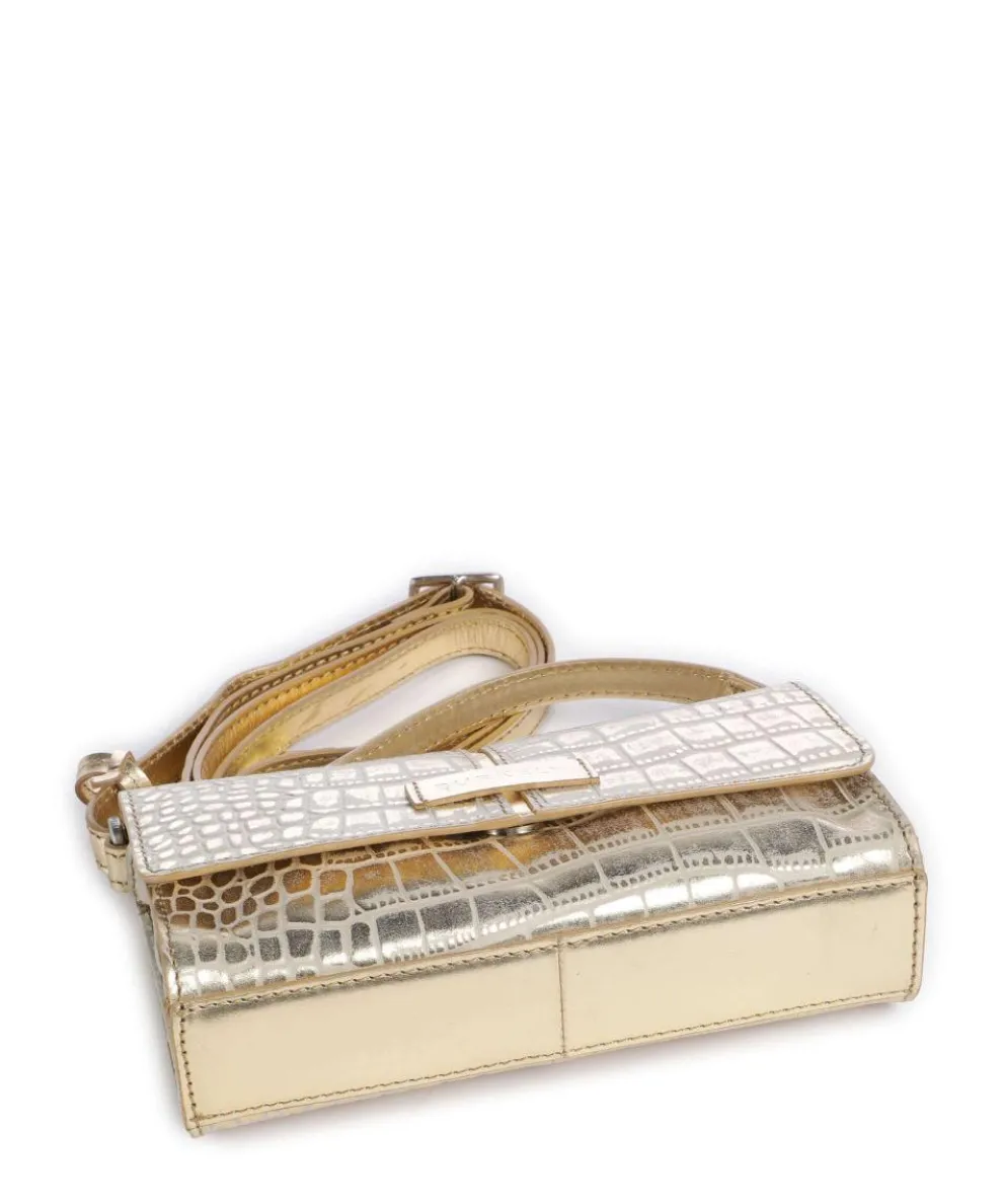 Cool Colbie Umhängetasche geprägtes Leder gold