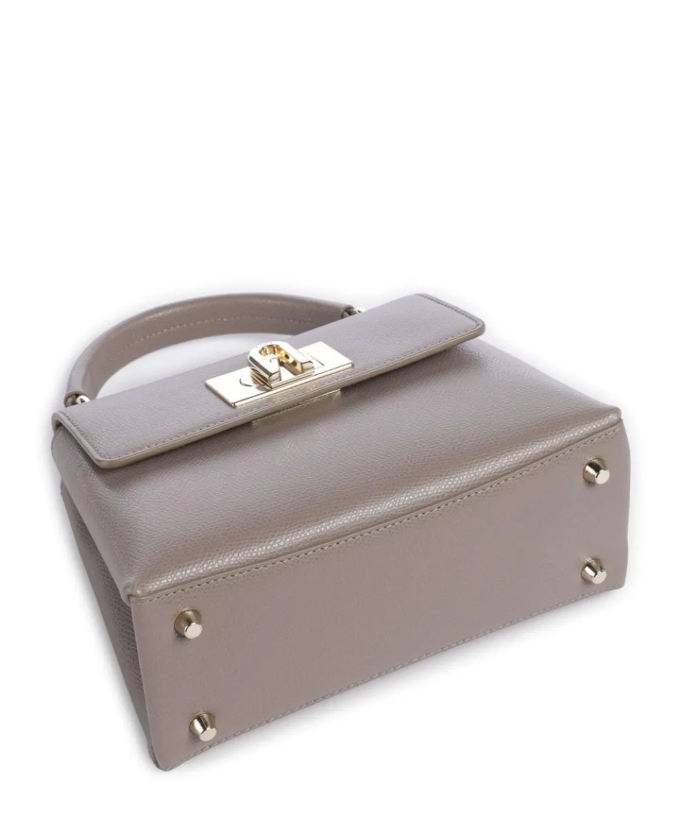 1927 Mini Handtasche genarbtes Leder taupe