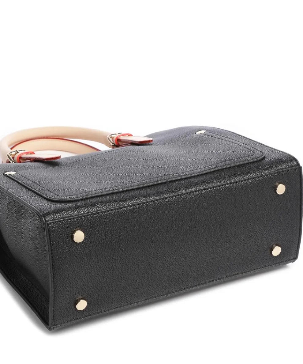 Ella Handtasche Lederimitat schwarz