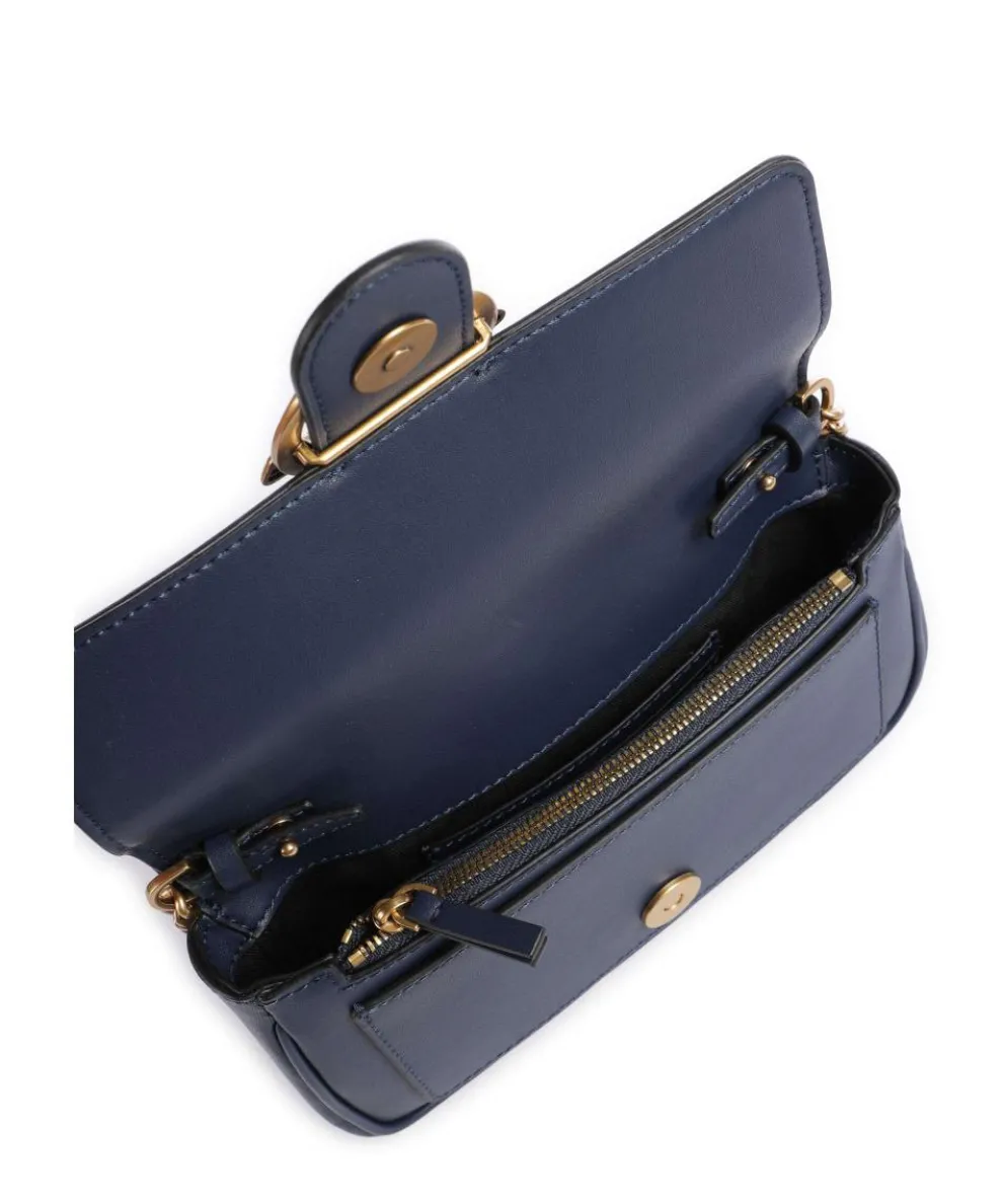 Love One Pocket Geldbörse fein genarbtes Leder dunkelblau