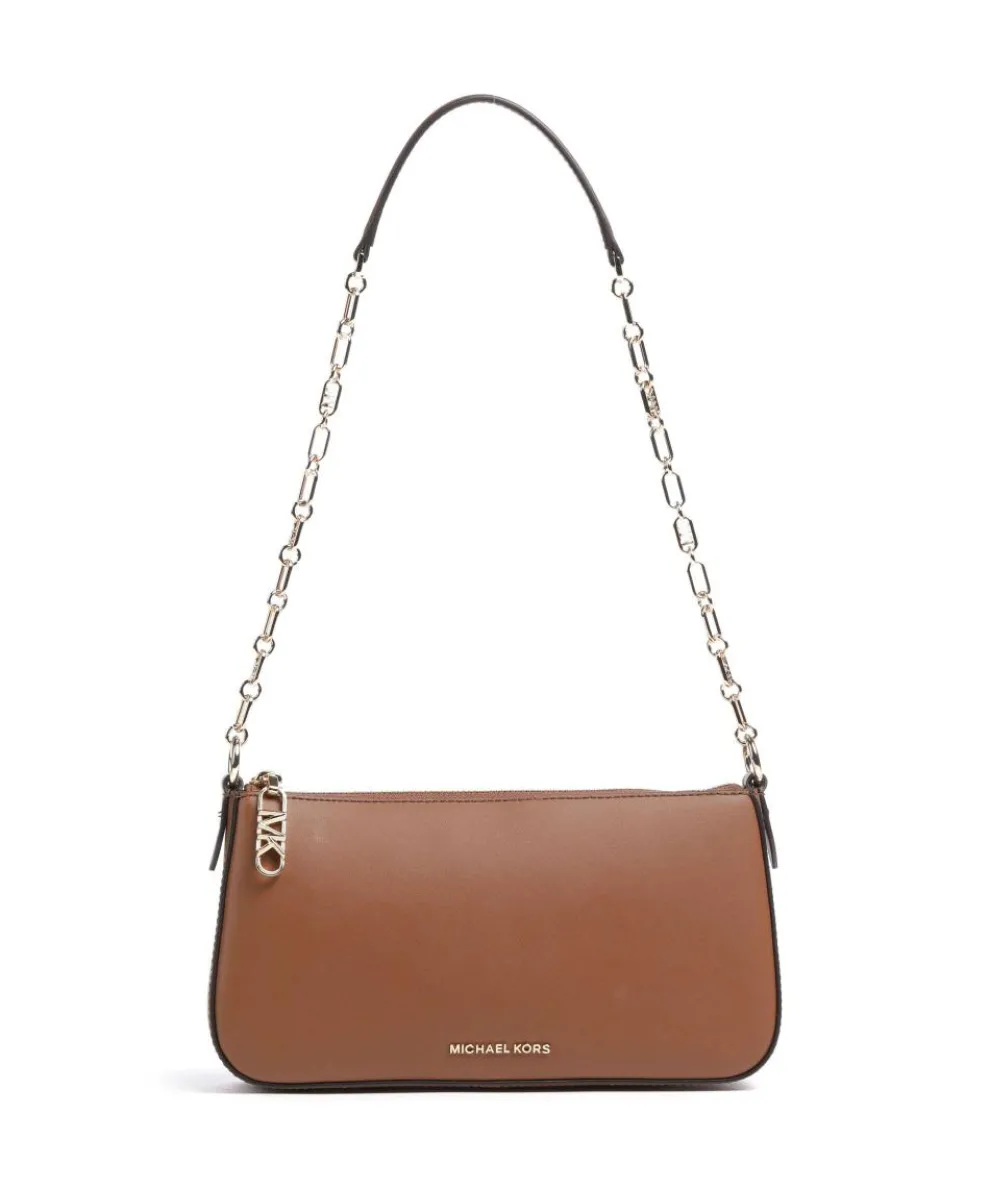 Empire Medium Schultertasche fein genarbtes Leder braun