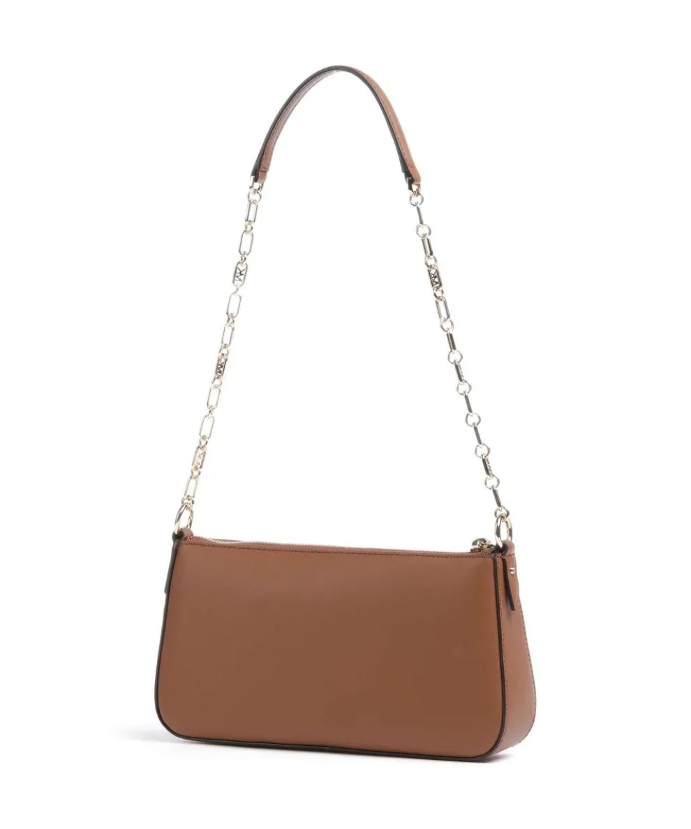 Empire Medium Schultertasche fein genarbtes Leder braun