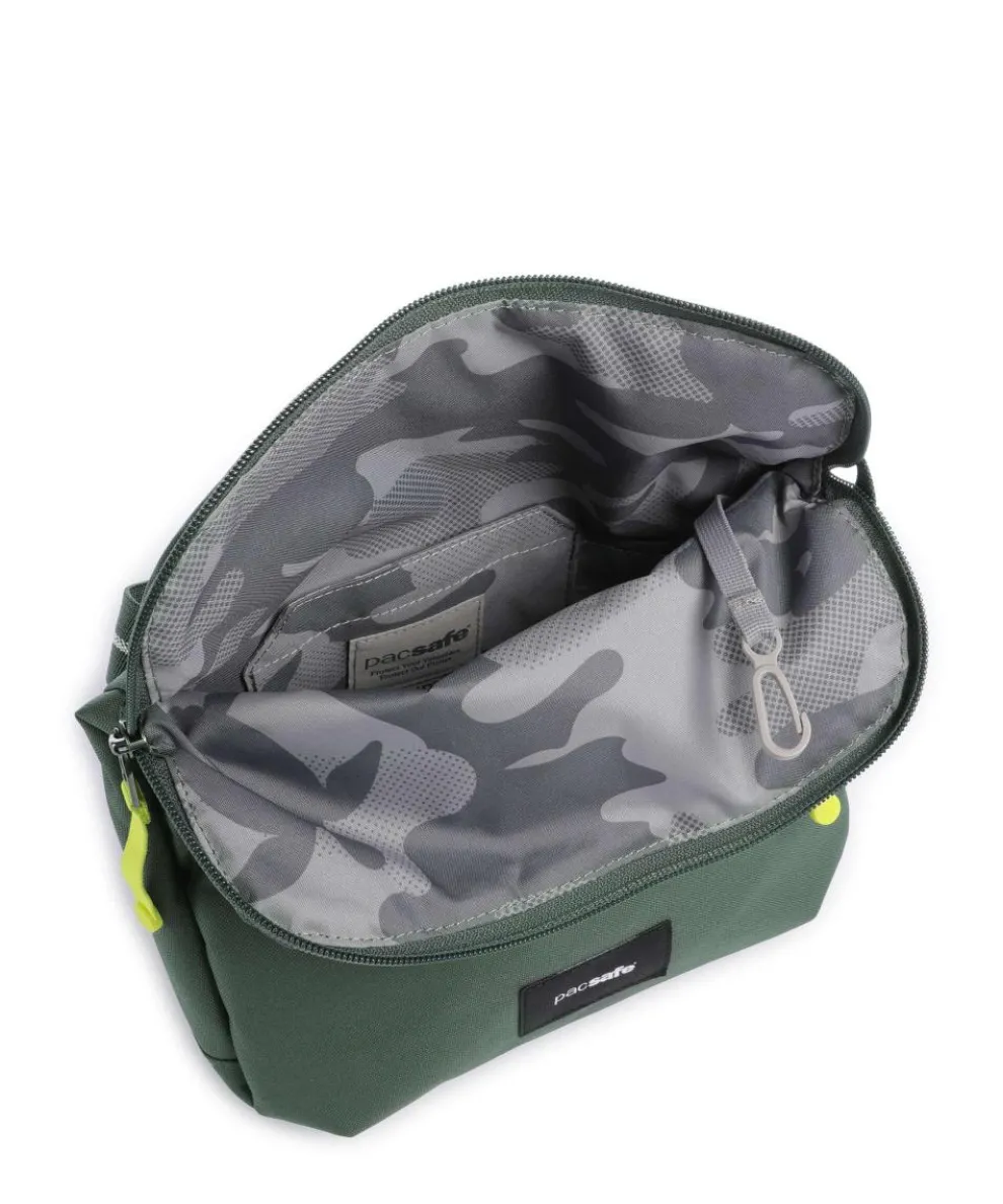 Go Saddle Umhängetasche recyceltes Polyester dunkelgrün