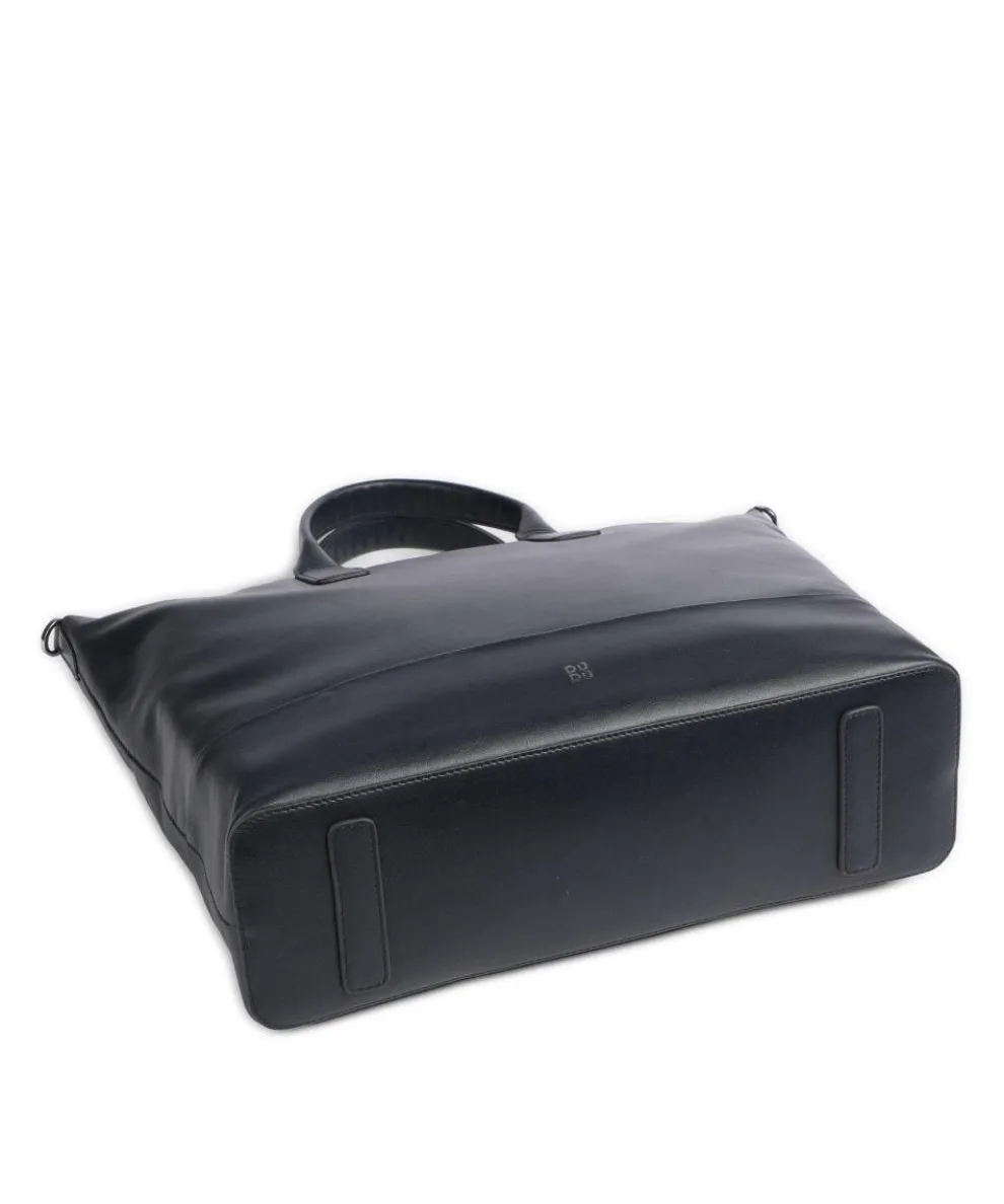 Halmahera Shopper fein genarbtes Kalbsleder navy