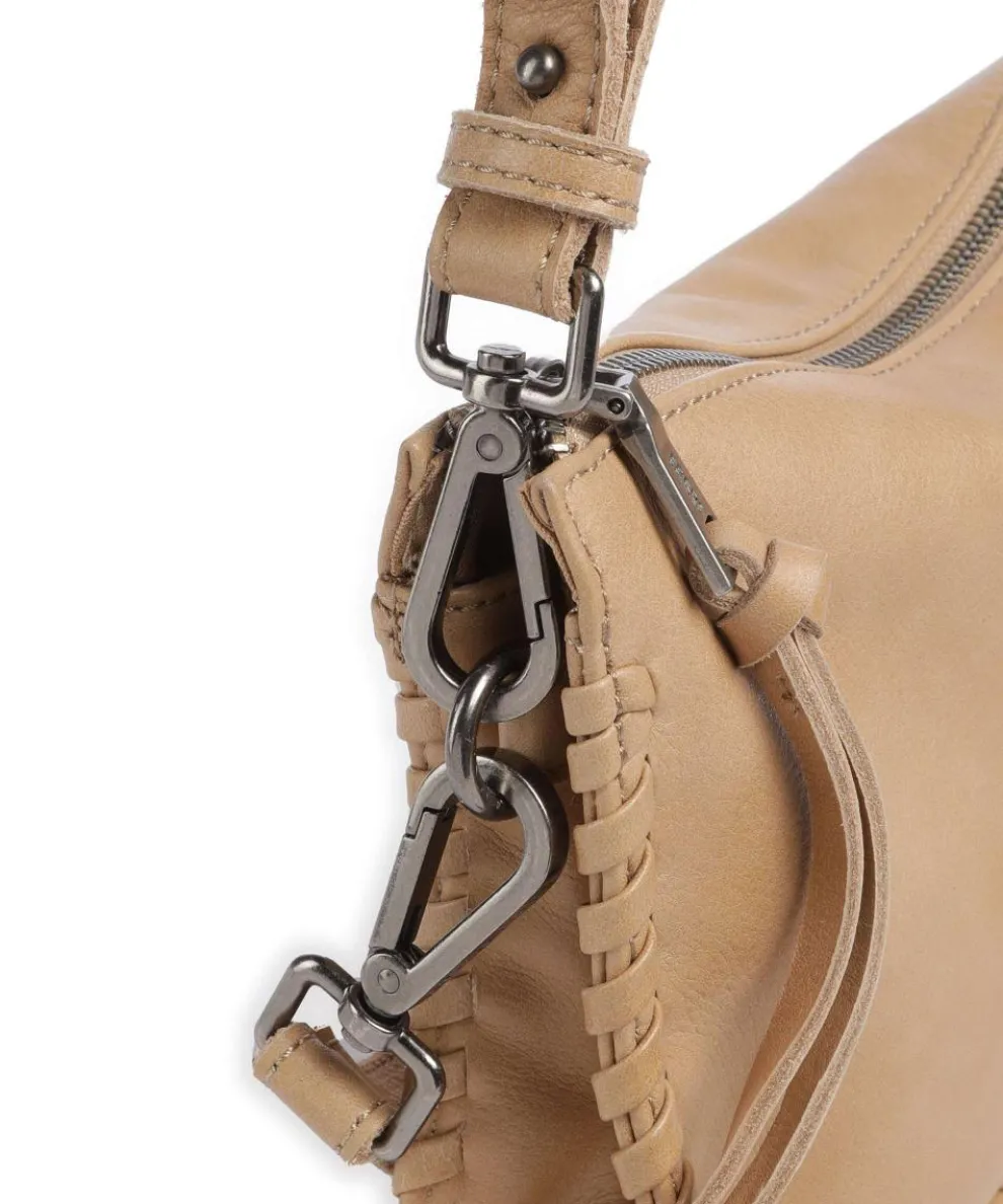 Calm Umhängetasche Leder hellbraun