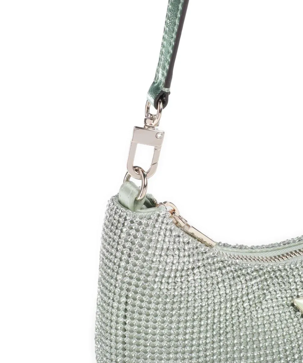 Zalina Schultertasche Aluminium mintgrün