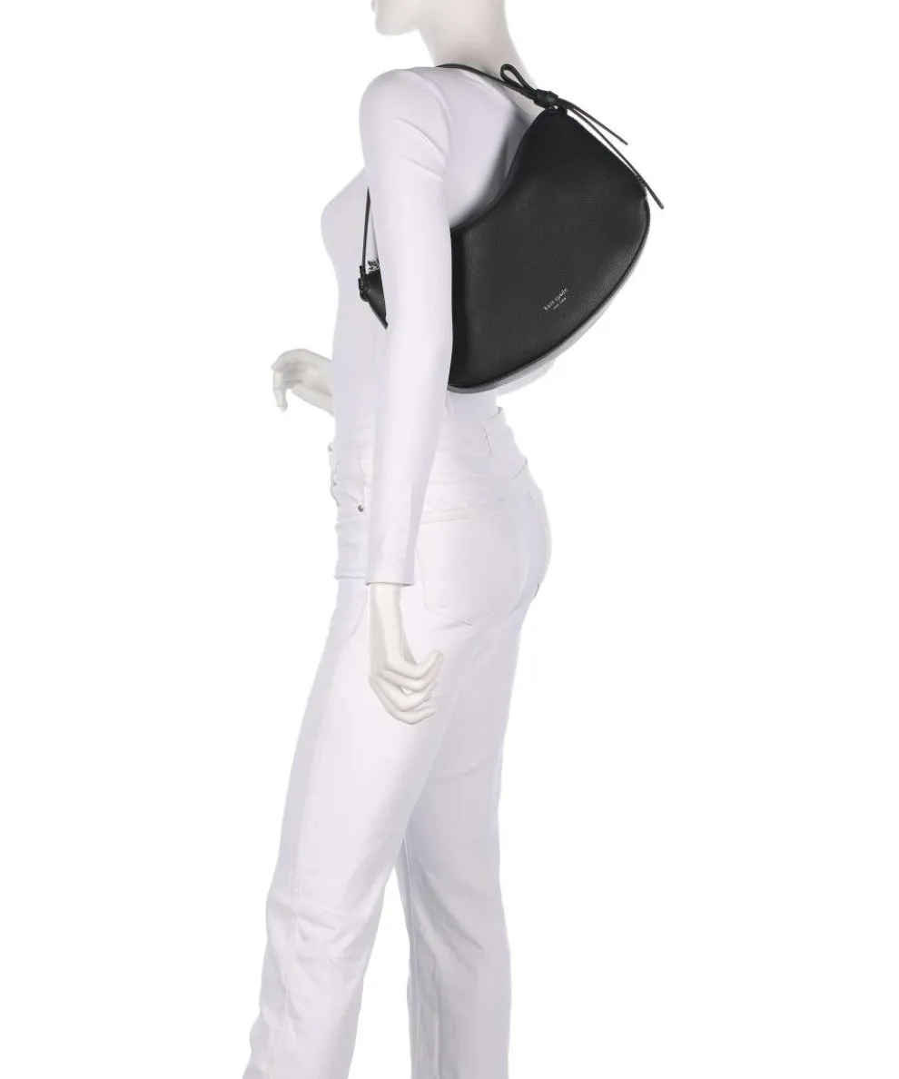 Loop Beuteltasche genarbtes Rindsleder schwarz