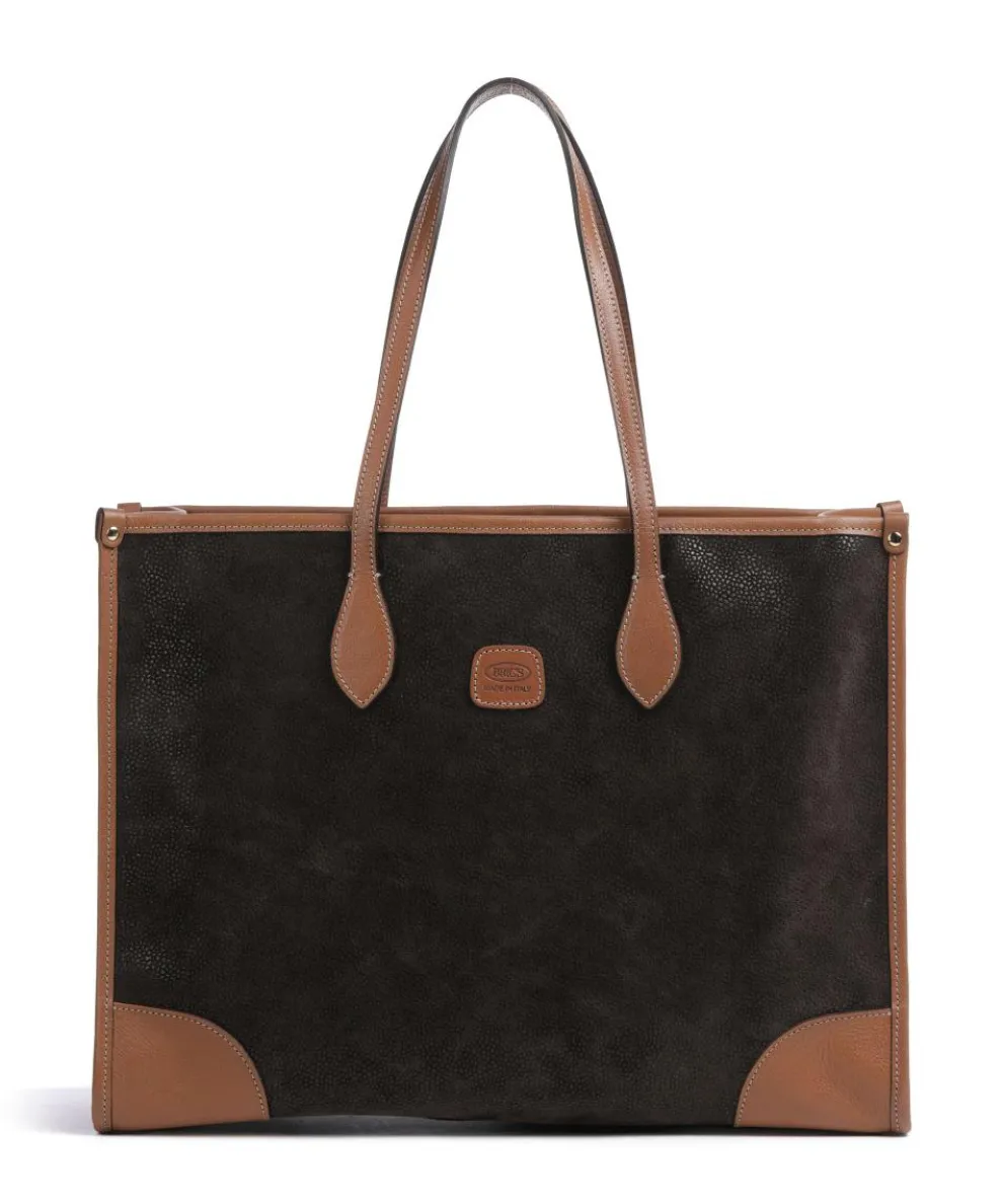 Life Shopper 14″ Textil, genarbtes Leder khaki