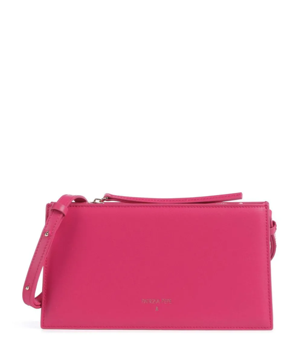 Umhängetasche fein genarbtes Kalbsleder pink