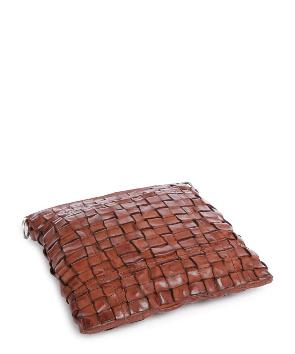 Umhängetasche fein genarbtes Rindsleder cognac