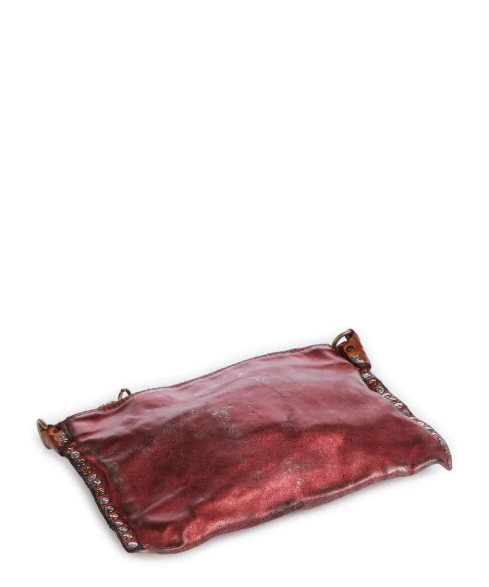 Umhängetasche fein genarbtes Rindsleder rot