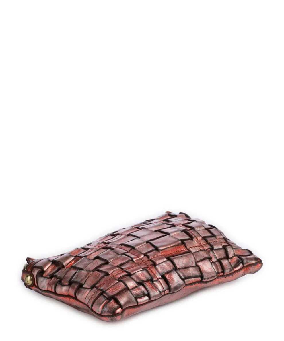 Umhängetasche fein genarbtes Rindsleder rot