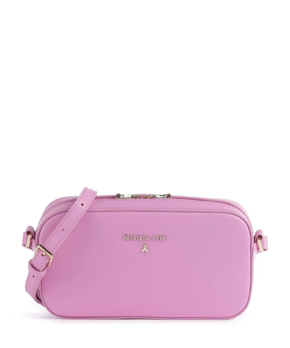 Umhängetasche fein genarbtes Kalbsleder rosa