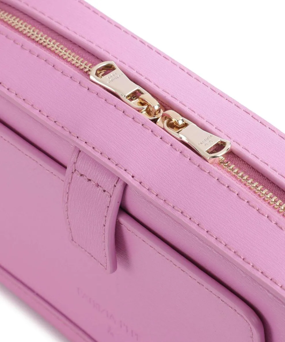 Umhängetasche fein genarbtes Kalbsleder rosa