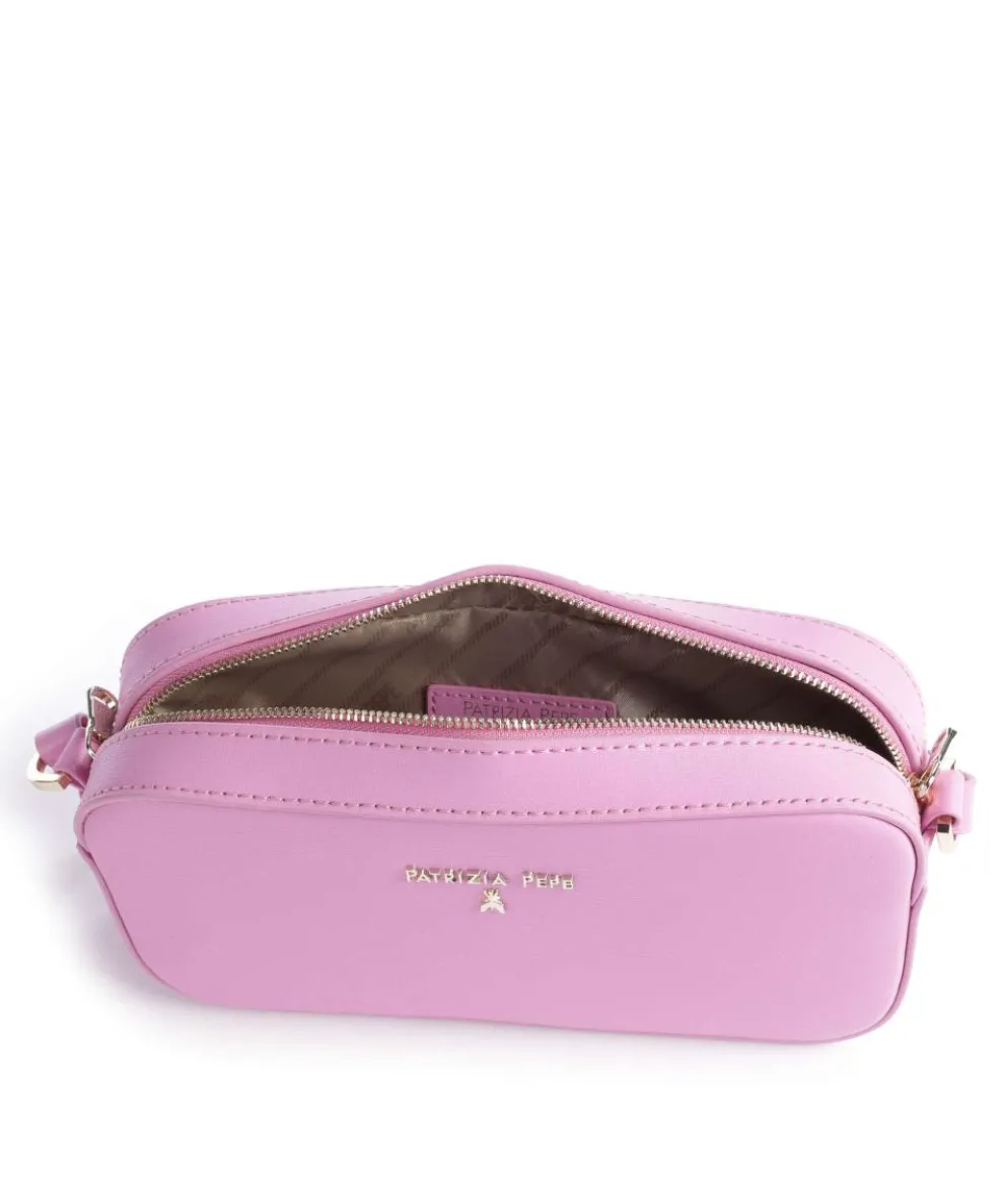 Umhängetasche fein genarbtes Kalbsleder rosa