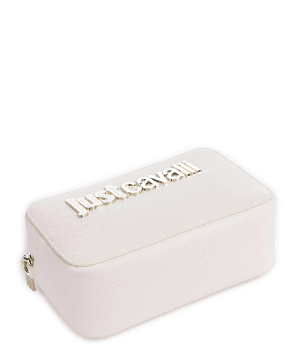 Umhängetasche Lederimitat weiß