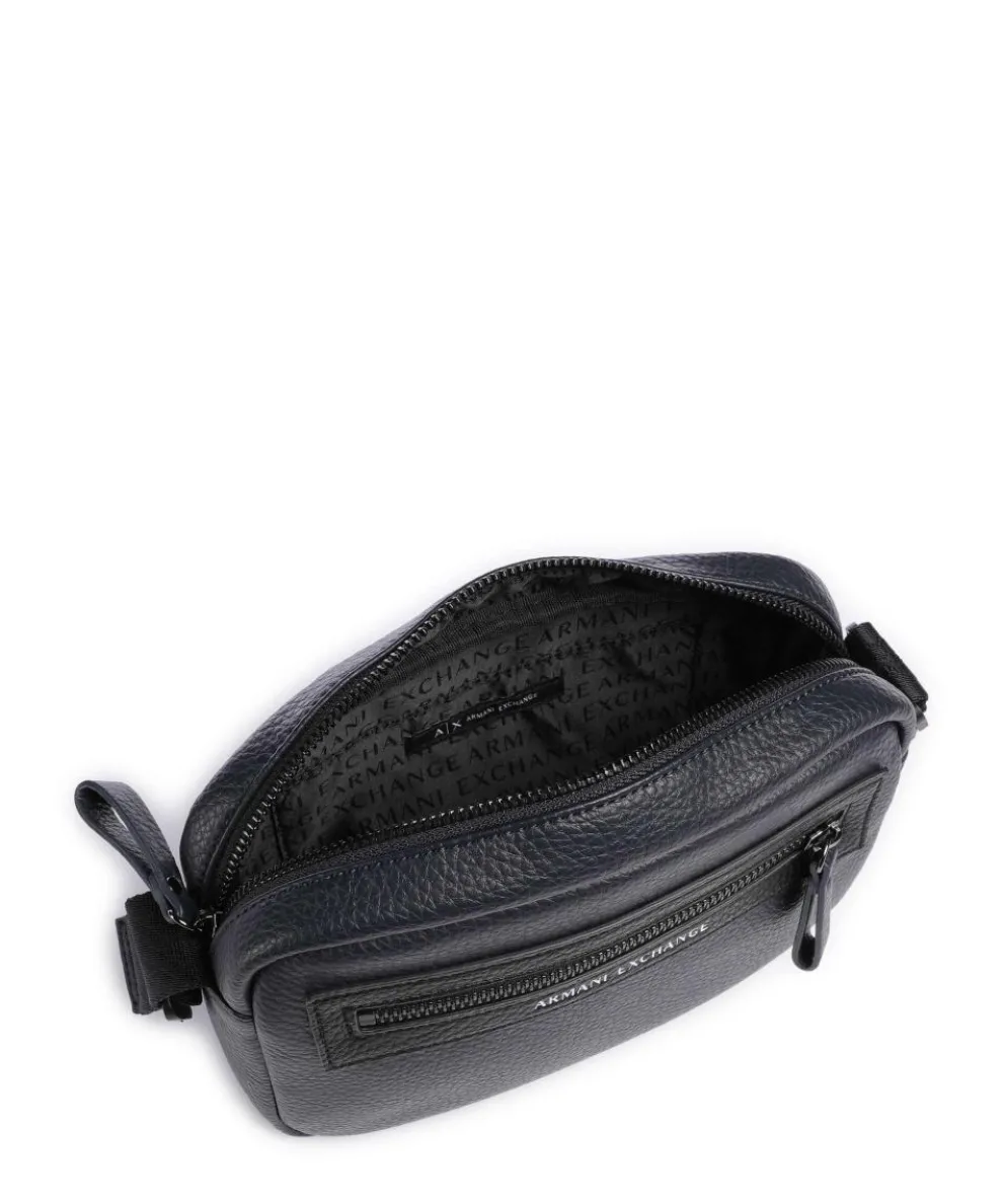 Umhängetasche Lederimitat navy