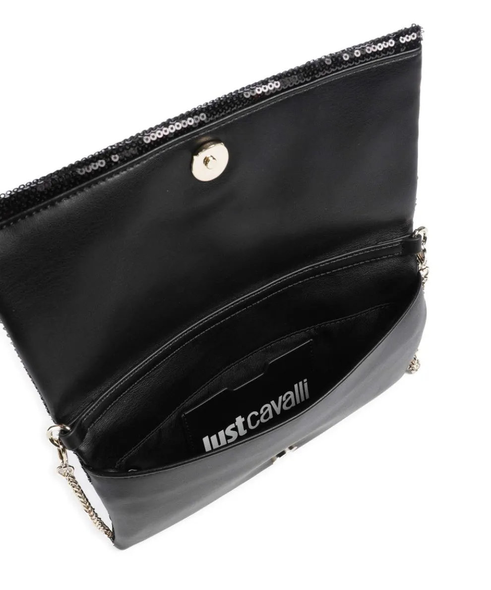 Umhängetasche Polyester, Lederimitat schwarz