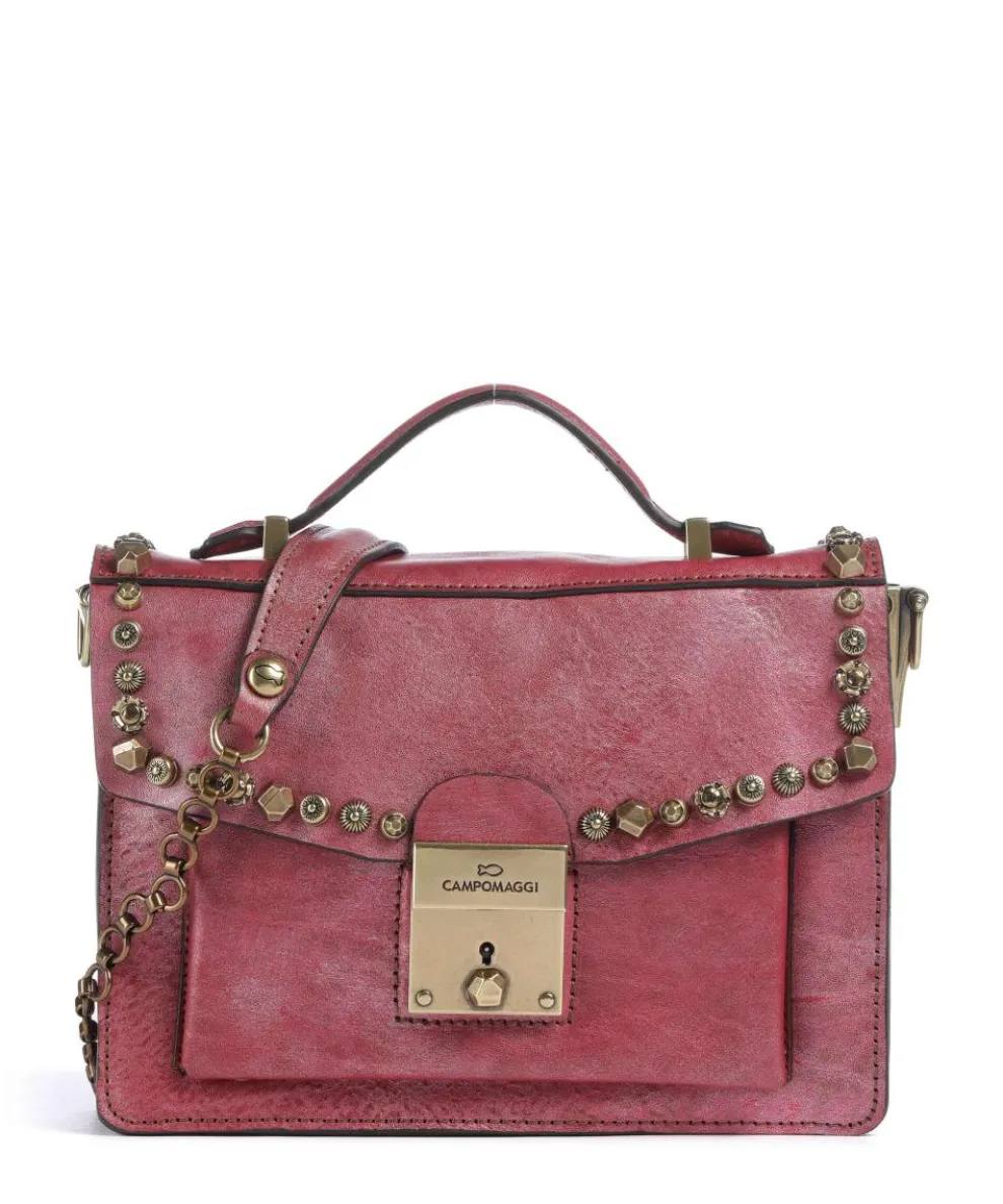 Umhängetasche Rindsleder rot