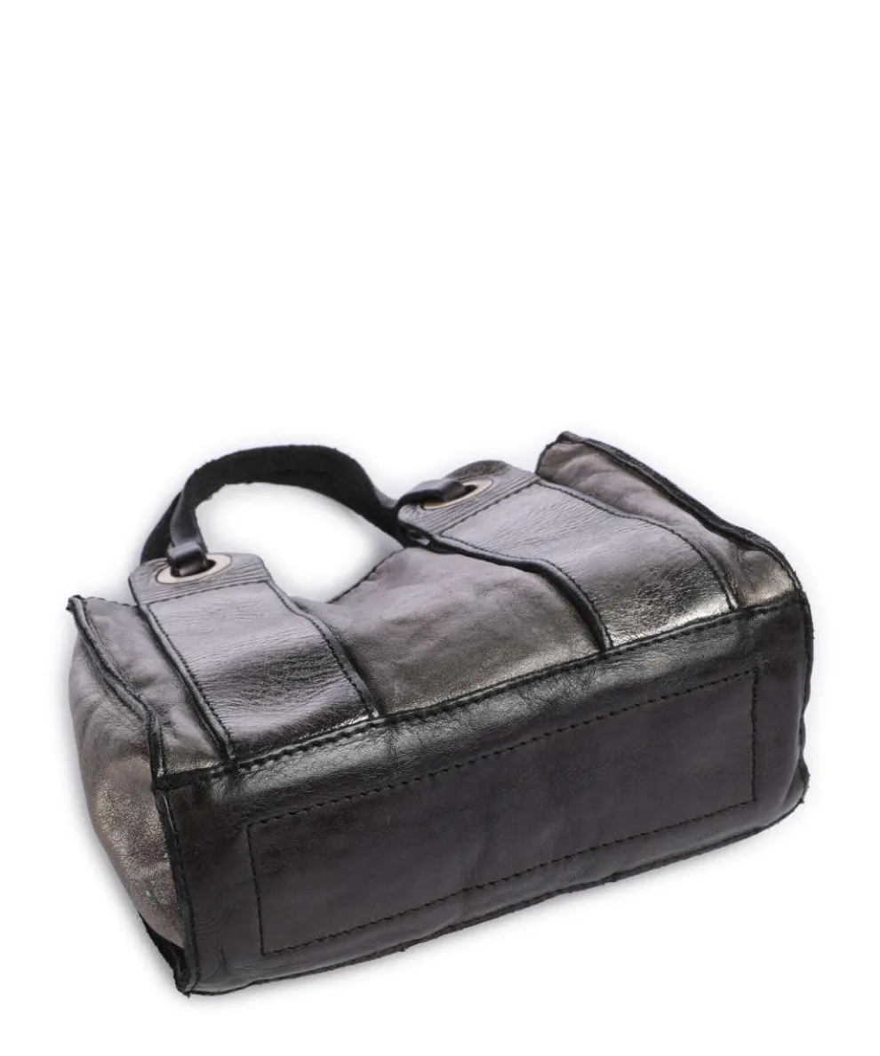 Umhängetasche Rindsleder grau