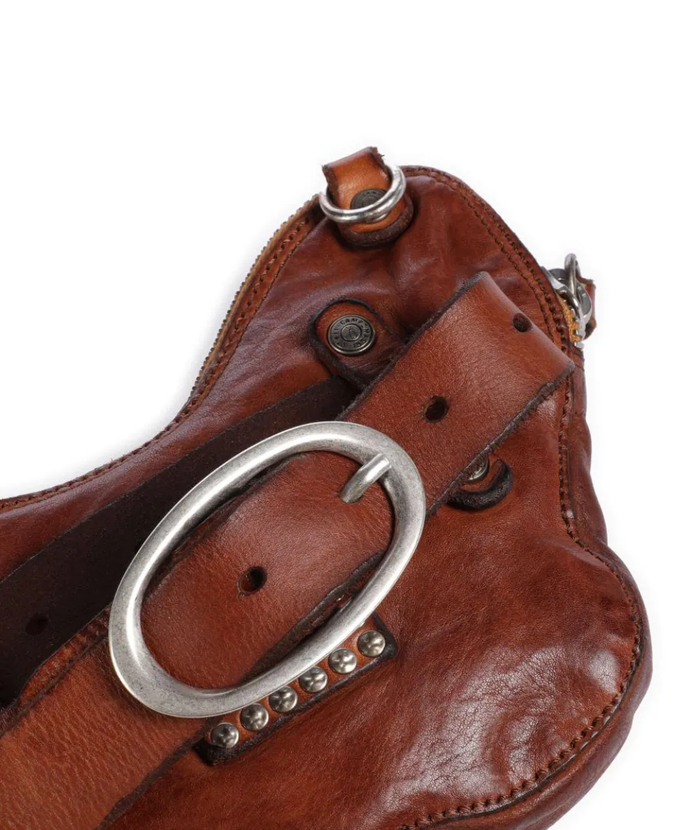 Umhängetasche Rindsleder cognac