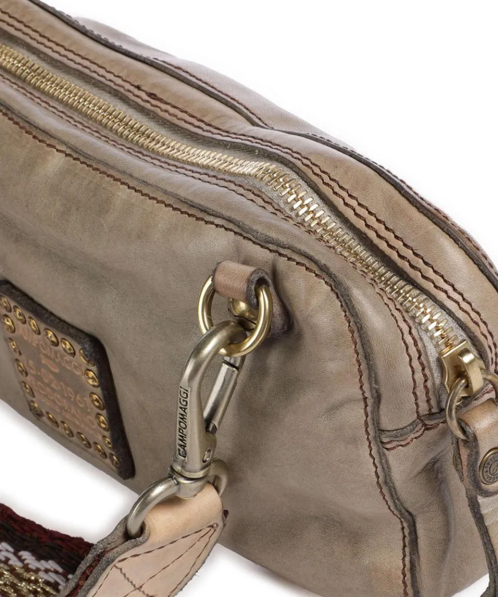 Umhängetasche Rindsleder beige