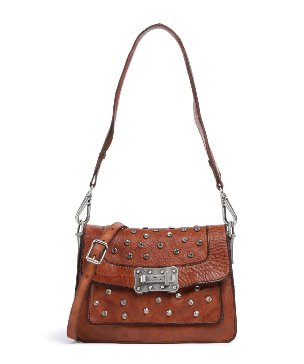 Umhängetasche Rindsleder cognac