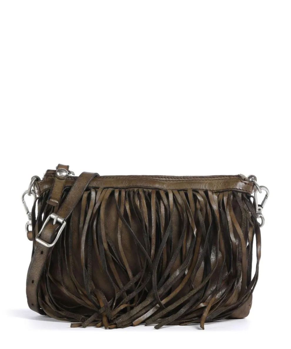 Umhängetasche Rindsleder olivgrün