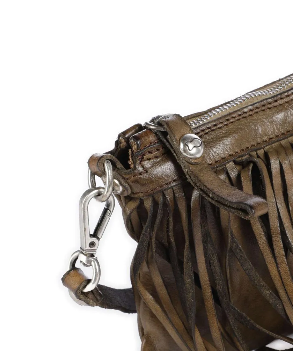 Umhängetasche Rindsleder olivgrün