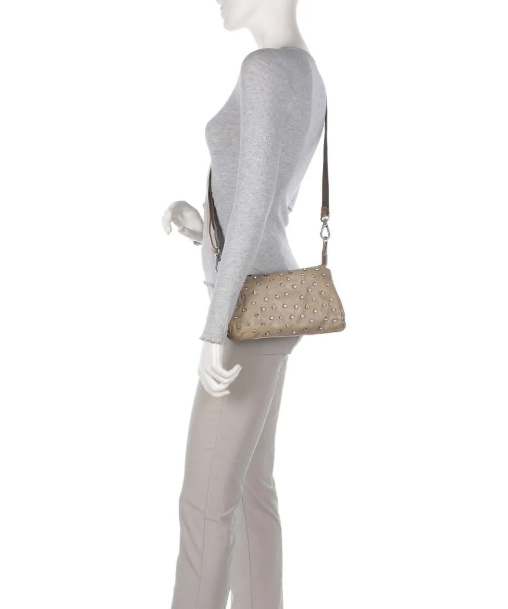 Umhängetasche Rindsleder beige