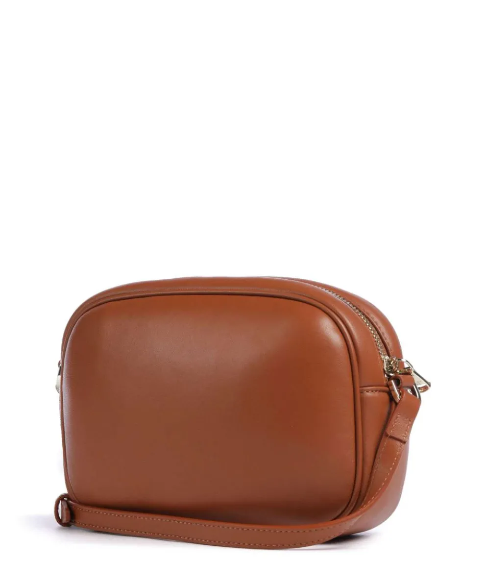 Umhängetasche Schafsleder braun