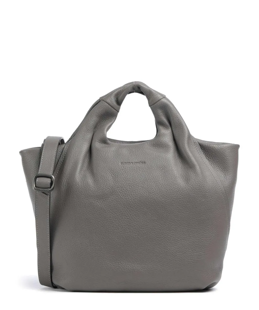 Philocalists Dearie Handtasche genarbtes Leder grau